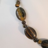 Tigers eye ovals necklace